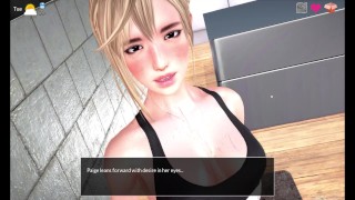 Mythic Manor - Sex on the beach with Anastasia and oral on the gym with Paige (3/3)