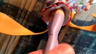 魔法少女フィギュアにぶっかけ顔射オナニーキモオタク男の喘ぎ声あり【まじかるカナン カーマイン】