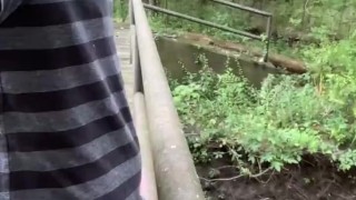 Eddie De Luca Pisses In River