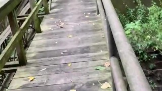 Eddie De Luca Pisses In River