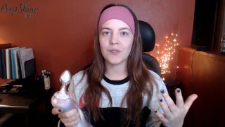 Crystal Delights Pony Tail Glass Anal Plug Review