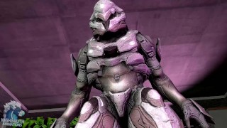 True Self, Sangheili hyper muscle & cock growth