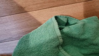 FTM Pee Desperation Release Into Towel