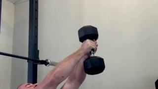 Part 1 - Oiled up workout request. Posing shorts. OnlyfansDotComBeefBeast Bodybuilder Flexing Beefy 