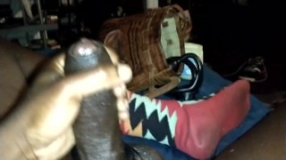 Me stroking
