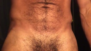 Hairy man in Underwear