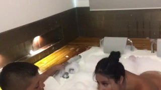 hard fuck in the jacuzzi