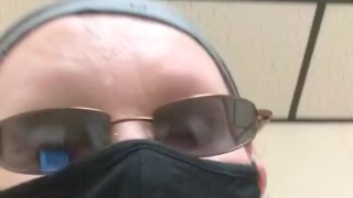 Pissin' in the Boys Room BBW Mature Milf pee piss