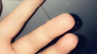 Look How Wet I Was~ I only touched a bit