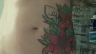 Big tits and nice ass in the shower