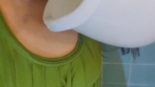 PinkMoonLust Nasty Fetish Dumping FUN PEE ON MYSELF New Potty Training Piss Boy Urinal Toy Happiness