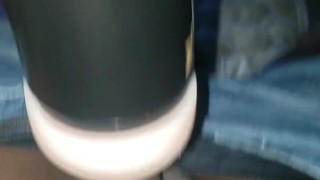 Fake pussy feels real 