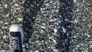 Crunchy under my feet 