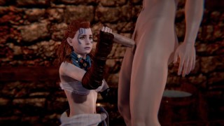 Aloy no limite: ação 3D e sexo explícito
