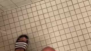 Busting my nut in the shower 