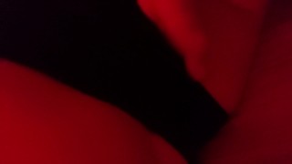 Playing with pussy while friend is asleep