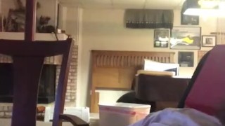 Big solo cumshot