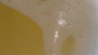 Urine Fetish Princess Potty Training Boy Urinal Toy Aim Play!: Girl Stands to Pee Foamy Yellow Piss