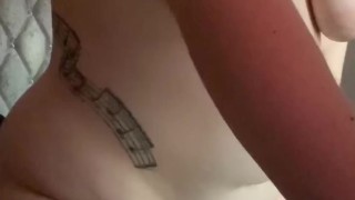 BBW TEEN TRIES OUT HER NEW VIBRATOR!