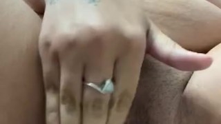 Squirting while masturbating