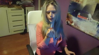 smoking fetish
