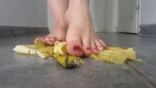 crushing of banana