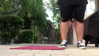 Come see me workout today. 
