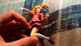 制服フィギュアでオナニー大量ぶっかけ【フレッシュプリキュア 桃園ラブ(キュアピーチ)】