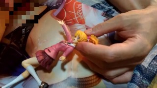 制服フィギュアでオナニー大量ぶっかけ【フレッシュプリキュア 桃園ラブ(キュアピーチ)】