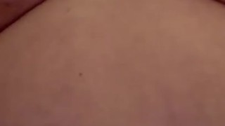 Soaping my breasts
