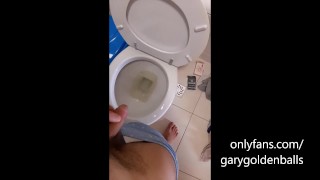 You're going to drink my piss and then lick my toilet pissface