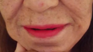 mature bbw Latina woman, with hairy pussy having to pee first thing in the morning!