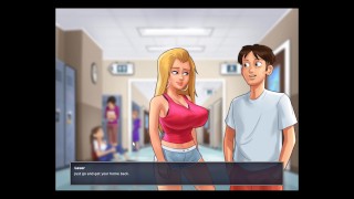 Summertime Saga Part 30: Sucking On Diane's Big Natural Tits