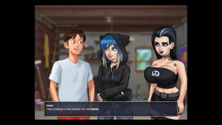 Summertime Saga Part 30: Sucking On Diane's Big Natural Tits