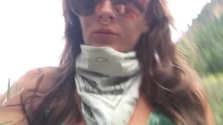 Nature slut strips 