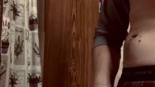 Quick jerk at grandmas house! 