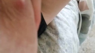 Lactating Tit Squeeze