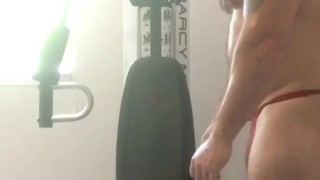 Part 3 OnlyfansBeefBeast Oil Workout & Flexing. Bodybuilder Musclebear Sweaty hot guy beef gym pose