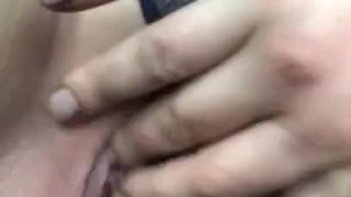 Fingerbang while driving 