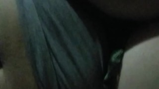 A little teaser of my huge tits while I treat myself to double orgasm!