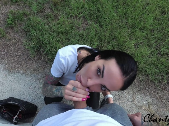 640px x 480px - Public Risky Blowjob & Doggy Fuck - Real Amateur Wife Takes a Huge Facial!  Chantychrys - Free Porn Videos - YouPorn