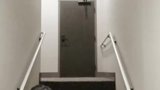 Pissing In Public- In The Staircase Of My Apartment complex