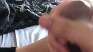 HUGE CUMSHOT!!!!!! Why?!.......Just BECAUSE! (Got some on the back of my phone! 
