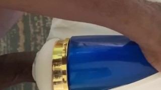 Busting a nut on my toy