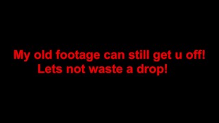 Amateur Hour Gone Wrong (Straight Masturbation)