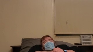 Jerking off wide feet big legs