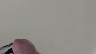 bathroom cumshot