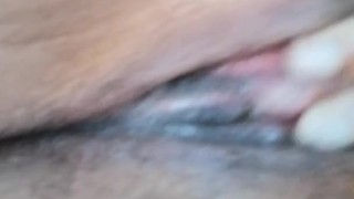 Intense pussy rubbing, Masturbation.