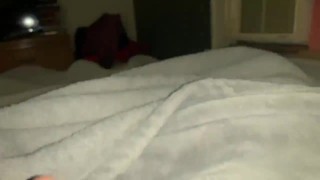 First video of my rock hard cock 