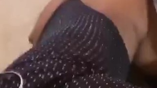 Light Twerk in my fishnets 